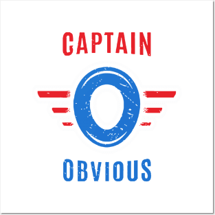 Captain Obvious Posters and Art